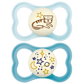 MAM 2 Soothers Supreme Night 18 Months and Over