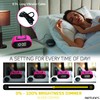 Riptunes Loud Alarm Clock with Bed Shaker for Heavy Sleepers