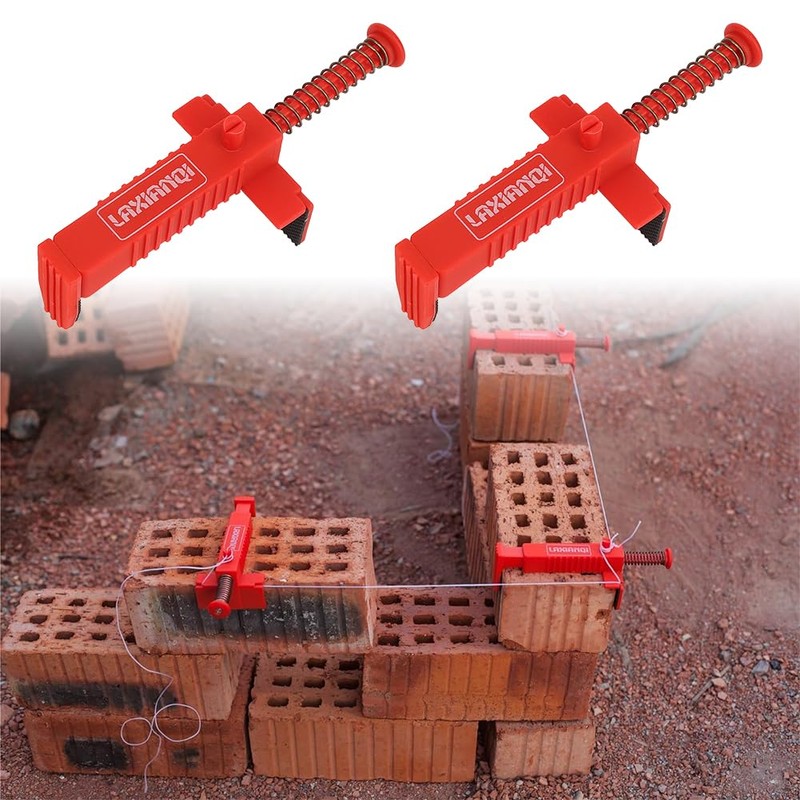 Brick Liner Runner, Fixer Line Clips Wire Drawer Bricklaying Tool