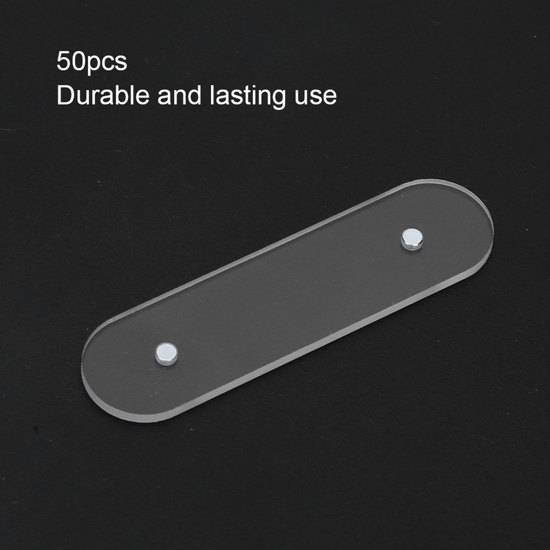 50pcs Nail Polish Display Stand Magnetic Fake Nails Tip Holder