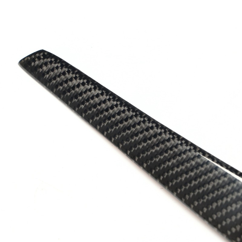 1Pair Headlight Eyelid Trim Protective Stylish Carbon Fiber Headlight Eyebrow