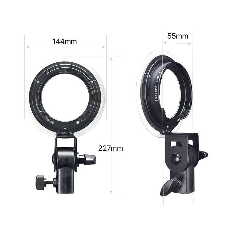 SMDV Softbox SB-08 Bracket for Flip/Flip NEMO Compatible with Various