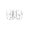 iDesign 11.5-Inch Plastic 5-Section Lazy Susan Organizer – Linus Collection