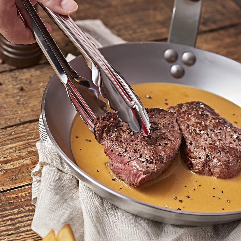 De Buyer - Universal-Buffetzange aus Edelstahl - 24 cm Länge