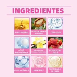 Aceite de Fresa y Vainilla para Después del Afeitado, Aceite Suave Post Afeitado, Calma e Hidrata, Ideal para Depilación y Cuidado Corporal (1 PCS)