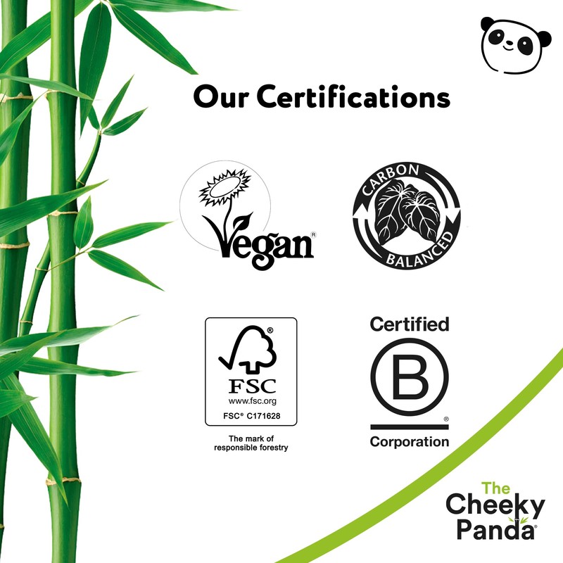 The Cheeky Panda Bamboo Toilet Paper Bulk | 12 Family