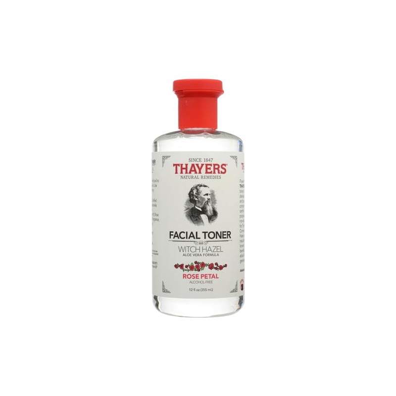 Thayers Rose Petal Witch Hazel with Aloe Vera - 12
