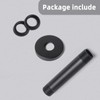 BSTIIU 4 Inch Shower Arm with Flange, Ceiling Mounted Shower