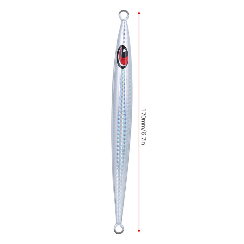 HONOREAL Metal Jig Deep Sea Boat Fishing Fast Sinkers Fish