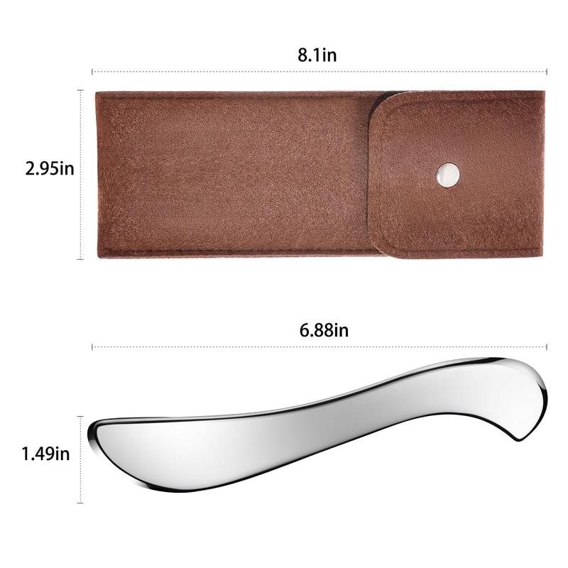 Stainless Steel Gua Sha Muscle Scraper Tool, Myofascial Scraping Tools
