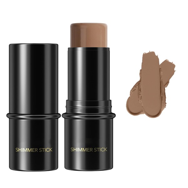 Multi Stick Highlighter and Contour, Integrated Cream Makeup Stick for