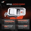 A-Premium Front Left Driver Side Exterior Door Handle with Keyhole