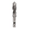 sourcing map Combination Drill and Tap Bit, Metric M10 x