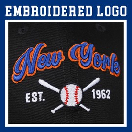 Olitarxer Baseball Cap Men Women Mesh Baseball Hat Embroidered Snapback Trucker Hats Youth Apparel Gifts Navy Blue Cap