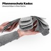 KADAX Pan Protectors, Set of 4, Non-Slip Stacking Protection, Polyester