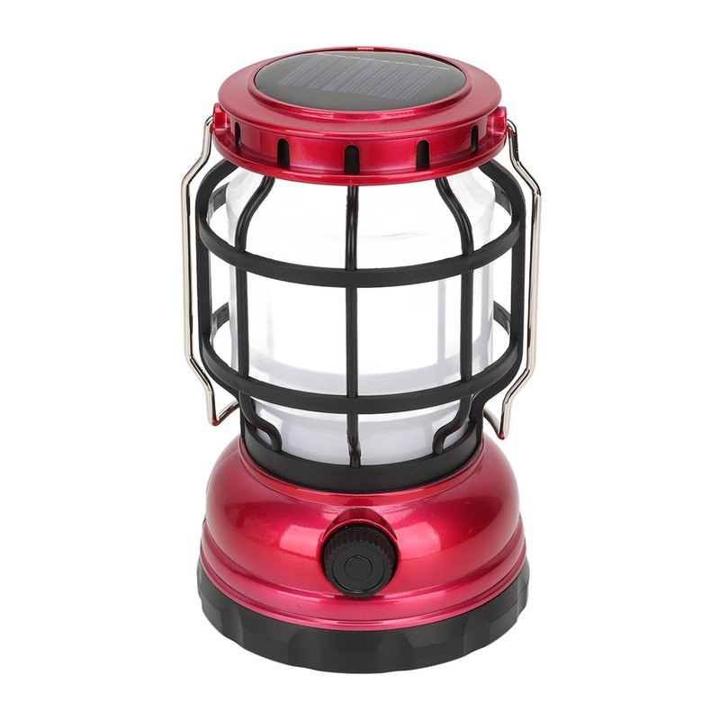 Camping Lantern ABS Plastic Portable USB and Solar Charging Survival