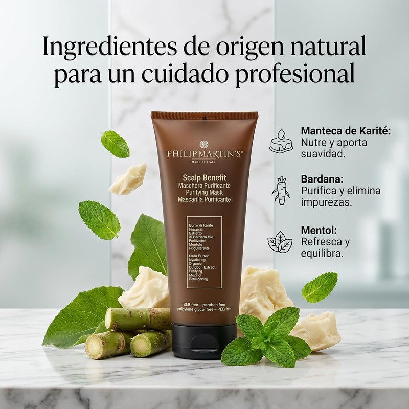 Philip Martin's Scalp benefit mascarilla reequilibrante para eliminar toxinas, 200