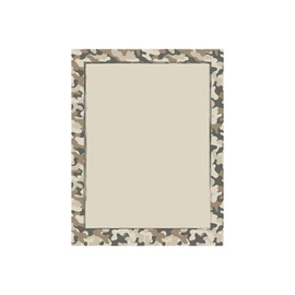 Great Papers! Camo Letterhead, 8.5" x 11", 80 count (2017041)
