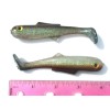 Big Bite Baits 2pks HERRING 4" PADDLE TAIL SWIM MINNOWS