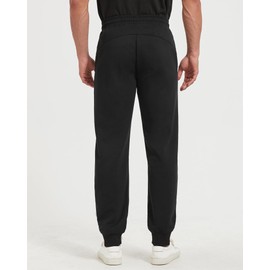 Zylioo Long Fleece Sweatpants for Men with Pockets, Winter Joggers for Tall Men 32-34 Inseam, Men's Athletic Witer Pants Tall