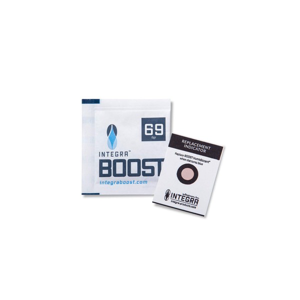 Integra Boost 2 Way Humidity Control Regulator Pack- 69% 8g Factory Wrapped for Cigars