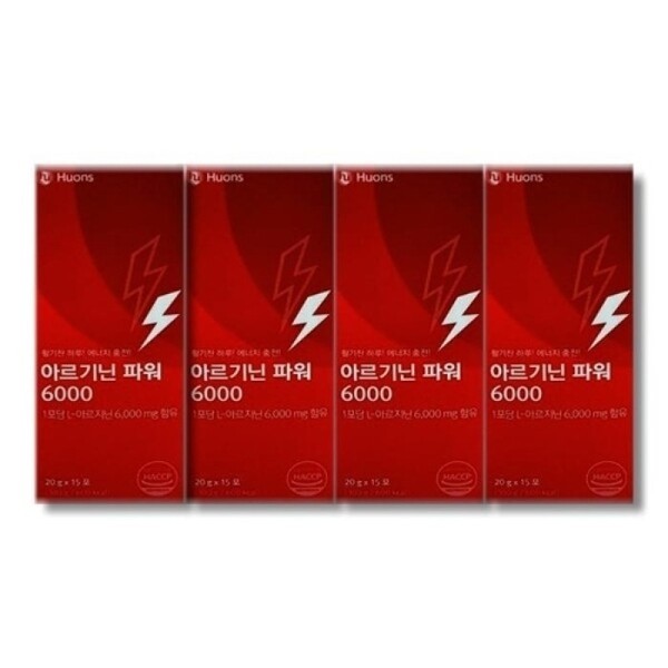 Huons Arginin Power 6000 20g X 15 Po 4 Box