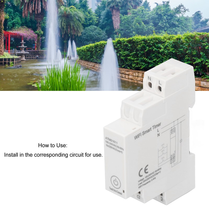 Smart Energy Monitor Switch Breaker Meter Timer Remote Control Power