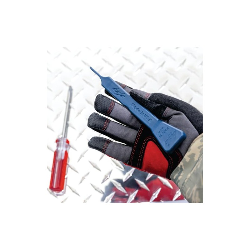 Bojo Tools - 1/8" Wide Plastic Scraper Tool - Heavy