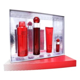 Set De Regalo De 4 Piezas Perry Ellis Fragrances 360 Red Par