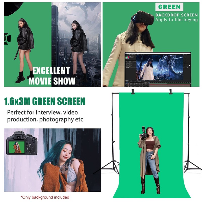Photography Backdrop, 5 x 10FT Photography Studio Non-woven Background For
