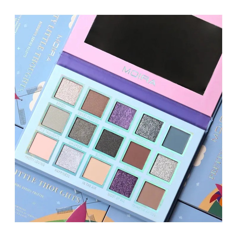 Paleta De Sombras Moira Pretty Little Thoughts 15 Tonos