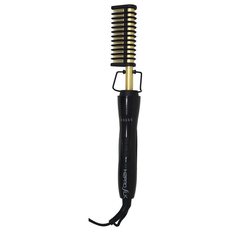 H2PRO 450°F Styling Pressing Hot Comb 1 1/4 Inch Anti