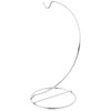 PlyMor Simple Silver Ornament Stand (3 Pack), 7" H x