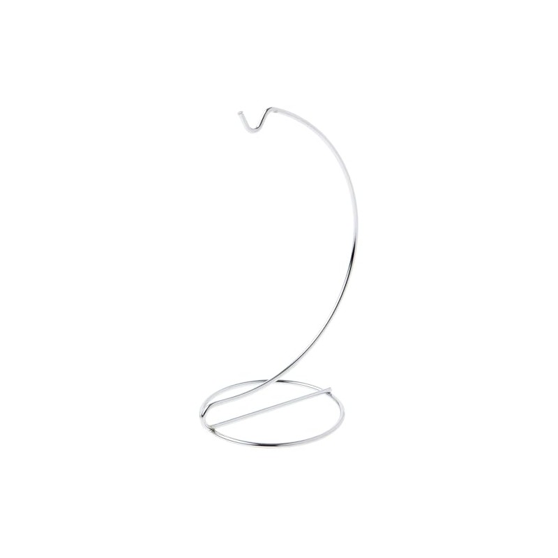 PlyMor Simple Silver Ornament Stand (3 Pack), 7" H x