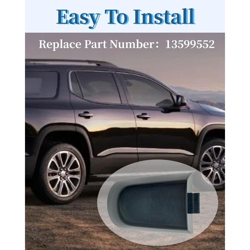 OWNDR 13599552 Exterior Door Handle Cover Cap Fit for Chevy