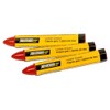 Johnson Level & Tool 40-0652 Red Lumber Crayons - 3/Pack