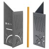 Woodworking Square Size Measure Ruler - 3D Mitre Angle Measuring