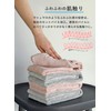 CBJAPAN Carari Day Face Towel, 5x Water Absorbency Microfiber, Gray,