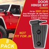 Door Hinge Kit Fit for 2007-2018 Jeep Wrangler JK JKU