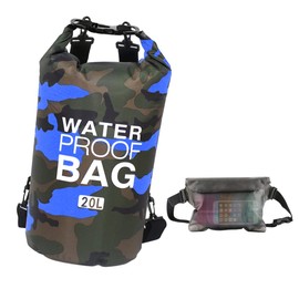 Idefair Waterproof Dry Bag, Floating Dry Backpack Beach Bag Lightweight Dry Sack for The Beach, Boating, Fishing, Kayaking, Swimming, Rafting,Camping 5L 10L 15L 20L 30L