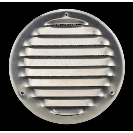 Prostko Ltd Stainless Steel Air Vent Cover with Insect Mesh - 5 - 6  inch Round Ventilation