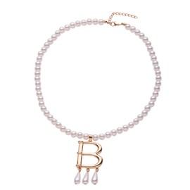 GRACEART Anne Boleyn Faux Pearl Necklace (Style-01 (necklace))