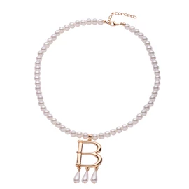 GRACEART Anne Boleyn Faux Pearl Necklace (Style-01 (necklace))