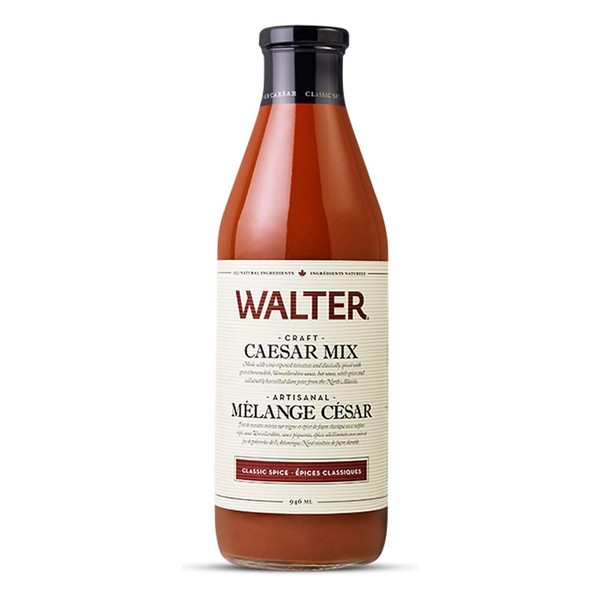 WALTER Classic Spiced All-Natural Craft Caesar Mix, 946 ML