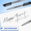 Permanent Markers, Ultra Fine Point, Black, 40 Count, 0.4mm, Fine