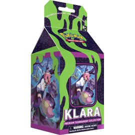 Pokémon TCG: Klara Premium Tournament Collection (1 Full-Art Foil Card, 3 Foil Cards & 7 Boosters)