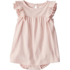 little planet by carter's Baby Dress Made with Organic Cotton, Pink, 18M