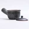 Yamasho Pottery Sumi-iro Futari Teaware Teapot and Teacup Set, Shigaraki