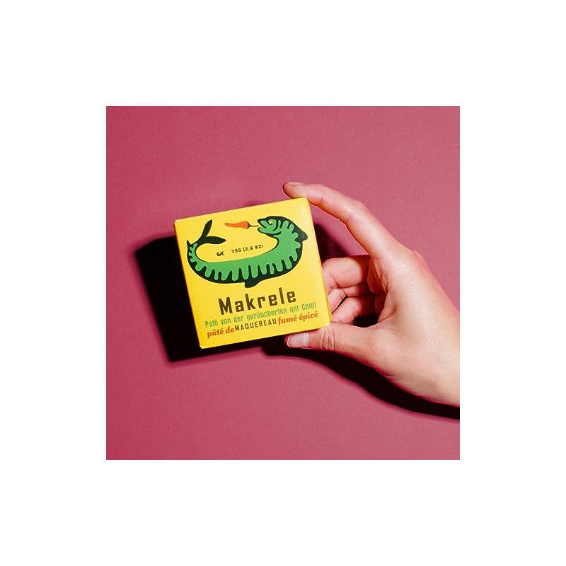 Portuguese Smoked Spiced Mackerel Pate | B Vitamins, Omega-3 |