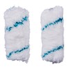 Amtech G4455 4 inch Roller Sleeves, 2 Piece 18mm Microfibre